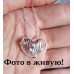 Подвеска Tiffany Тюльпан на сердце
