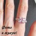 Ювелирное кольцо с топазом Неаполитанка