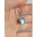 Подвеска SWAROVSKI Блеск голубой бусины