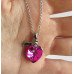 Подвеска SWAROVSKI Сердце с узелком