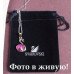 Подвеска SWAROVSKI Лебедь сердце