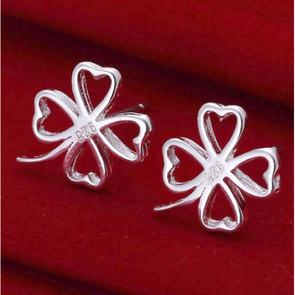Серьги Tiffany Милый клевер