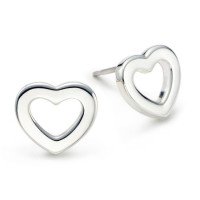 Серьги Tiffany Сердечные контуры
