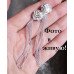 Сережки під Тіффані Трояндочки з нитками – Glambutik