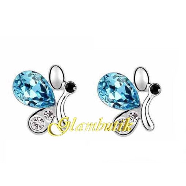 Серьги SWAROVSKI Бабочки нежности