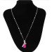 Ювелирная подвеска Swarovski Алекто малиновая