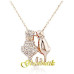 Подвеска SWAROVSKI Влюбленные кошки