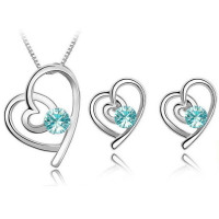 Ювелирный комплект  Heart to Heart Tourmaline