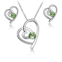 Ювелирный комплект  Heart to Heart Emerald