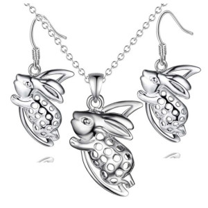 Комплект Tiffany Зайчата на месяце
