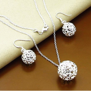 Комплект Tiffany Ажурные шарики