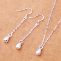 Комплект Tiffany Капли на цепочках