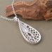 Подвеска Tiffany Ажурная капля