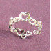 Кольцо в стиле Tiffany Танец сердец