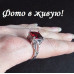 Ювелирное кольцо с топазом Марго