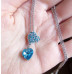 Подвеска SWAROVSKI Дуэт сердец