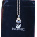 Подвеска SWAROVSKI Искры лета синие 