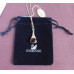 Подвеска SWAROVSKI Блеск с кристаллом фиолет