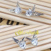 Серьги Swarovski Angel wings