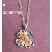 Ювелирная подвеска Clover в белом