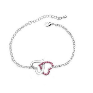Браслет SWAROVSKI Соединенные сердца roz