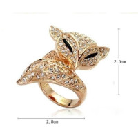 Кольцо Cartier Fox милое