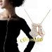 Подвеска SWAROVSKI Влюбленные кошки