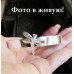 Браслет-скоба в серебре Стрекоза 