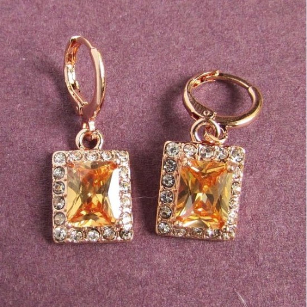 Ювелирные серьги Champagne classics