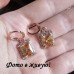 Ювелирные серьги Champagne classics