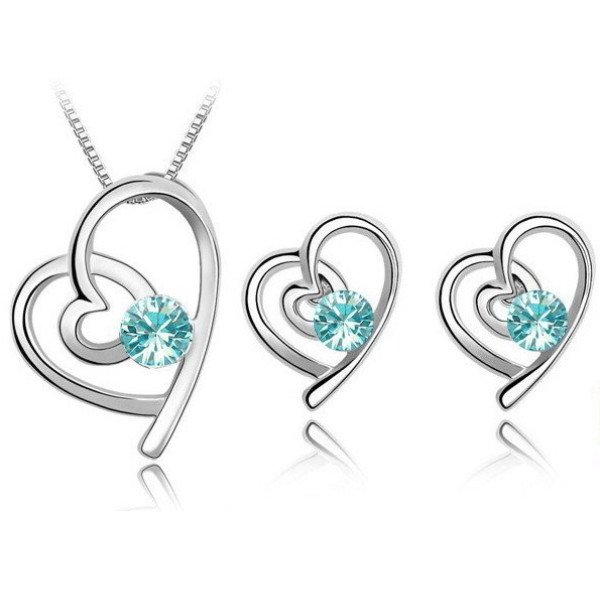 Ювелирный комплект  Heart to Heart Tourmaline