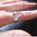 Кольцо в стиле Tiffany Безразмерное сердце