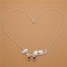 Подвеска Tiffany Птички с кристаллами