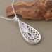 Подвеска Tiffany Ажурная капля