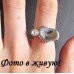 Безразмерное кольцо Тиффани Глянцевое сердце