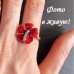 Кольцо в стиле Chopard Цветок