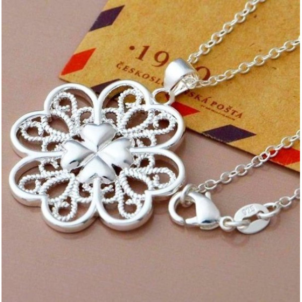 Подвеска Tiffany Сердечный цветок