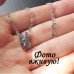 Подвеска SWAROVSKI H crystal