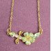 Подвеска SWAROVSKI Bee and flower зеленая