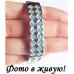Родиевый браслет Тайна голубых алмазов