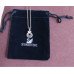 Подвеска SWAROVSKI Искры лета синие 