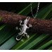 Подвеска Stenzhorn Lizard Ящерица в белом