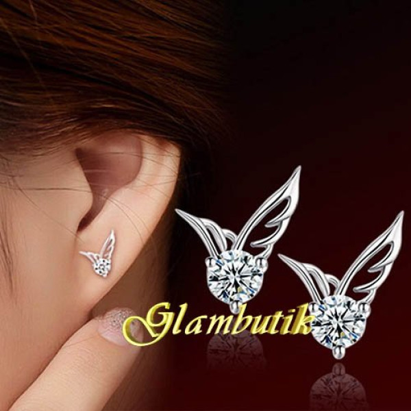 Серьги Swarovski Angel wings