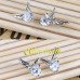 Серьги Swarovski Angel wings