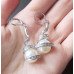 Серьги CHANEL Мория в белом