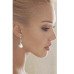 Серьги CHANEL Мория в белом