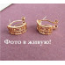 Золотые серьги Chanel Greece