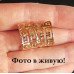 Золотые серьги Chanel Greece