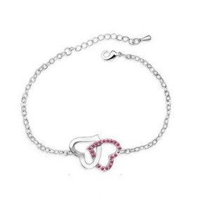 Браслет SWAROVSKI Соединенные сердца roz