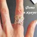 Безразмерное кольцо Тифани Бабочка – 800